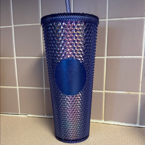 Starbucks Other - Starbucks Iridescent Blue Tumbler